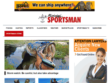 Tablet Screenshot of ms-sportsman.com